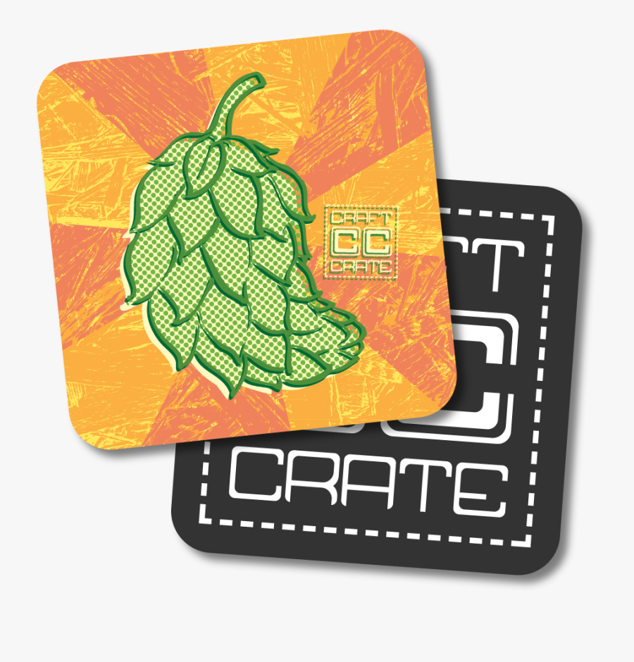 Beer Hop Double Sided - Illustration, Transparent Clipart