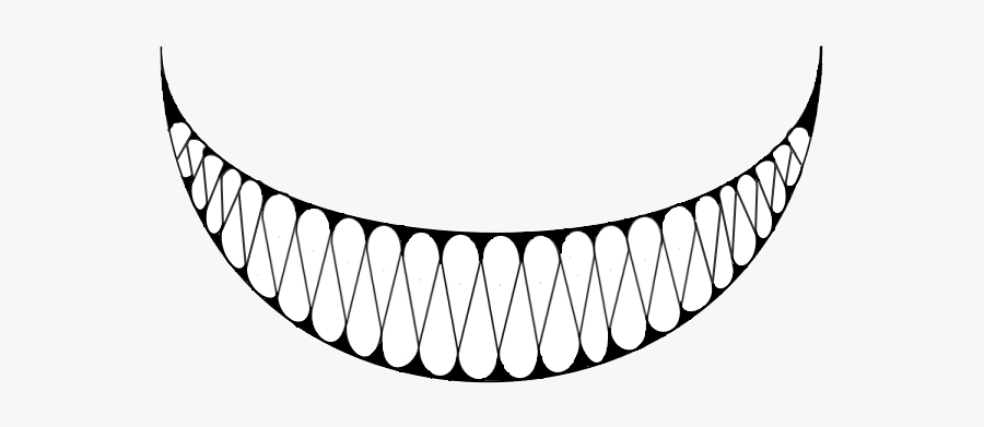 #chelseagrin #smile #teeth #creepy #scary #halloween - Evil Smile Png, Transparent Clipart