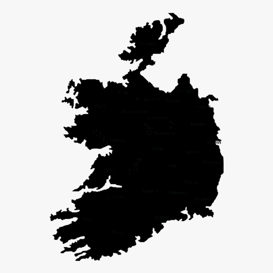 Counties Of Ireland County Dublin Map Norman Invasion - Map Of Ireland 1911, Transparent Clipart