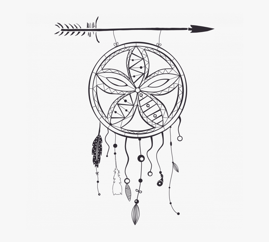 Dibujo Atrapasueños, Transparent Clipart