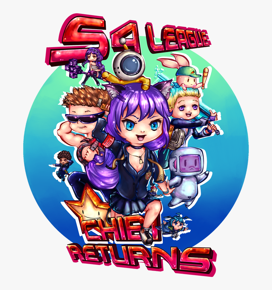 Chibi Invasion - Cartoon, Transparent Clipart