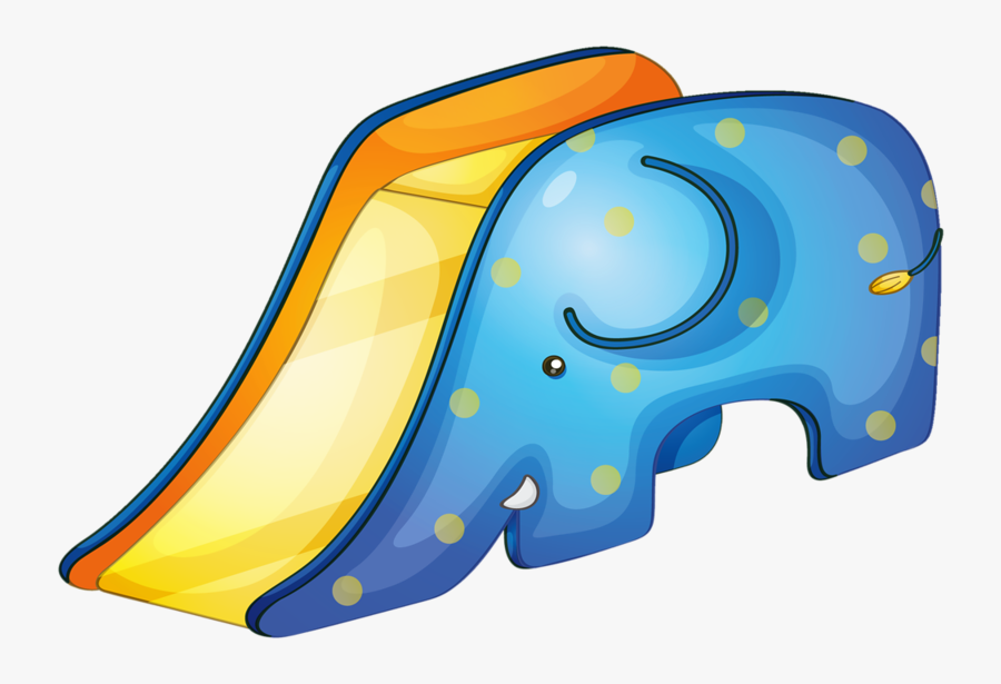 Playground Clipart Amusement Park - 遊樂 場 設施 卡通, Transparent Clipart