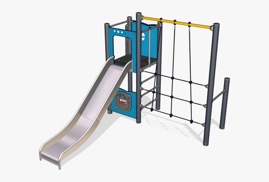 Transparent Steel Net Png - Playground Slide, Transparent Clipart