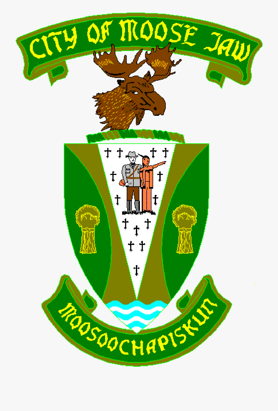 Slide Clipart Playpark - City Of Moose Jaw Logo, Transparent Clipart