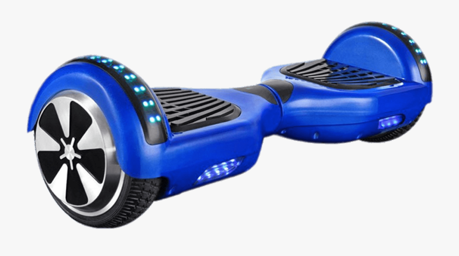 Hoverboard With Blue Lights - Hoverboard Purple, Transparent Clipart