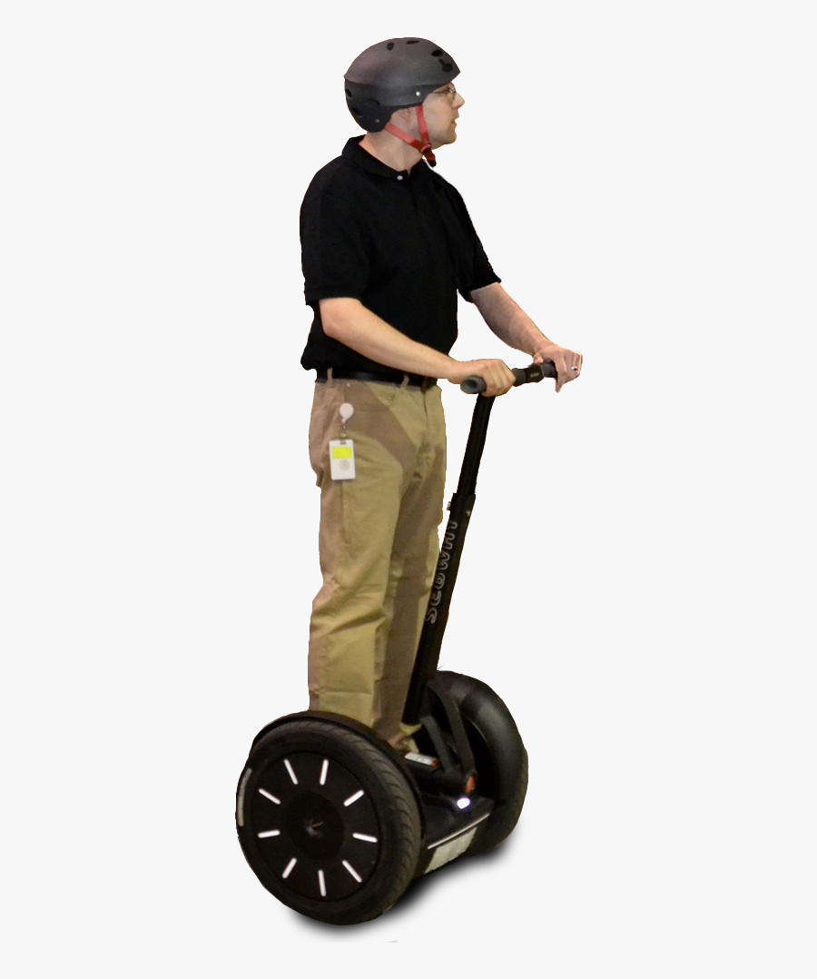 Clip Art Segway No Handle Bars - Inverted Pendulum Applications, Transparent Clipart