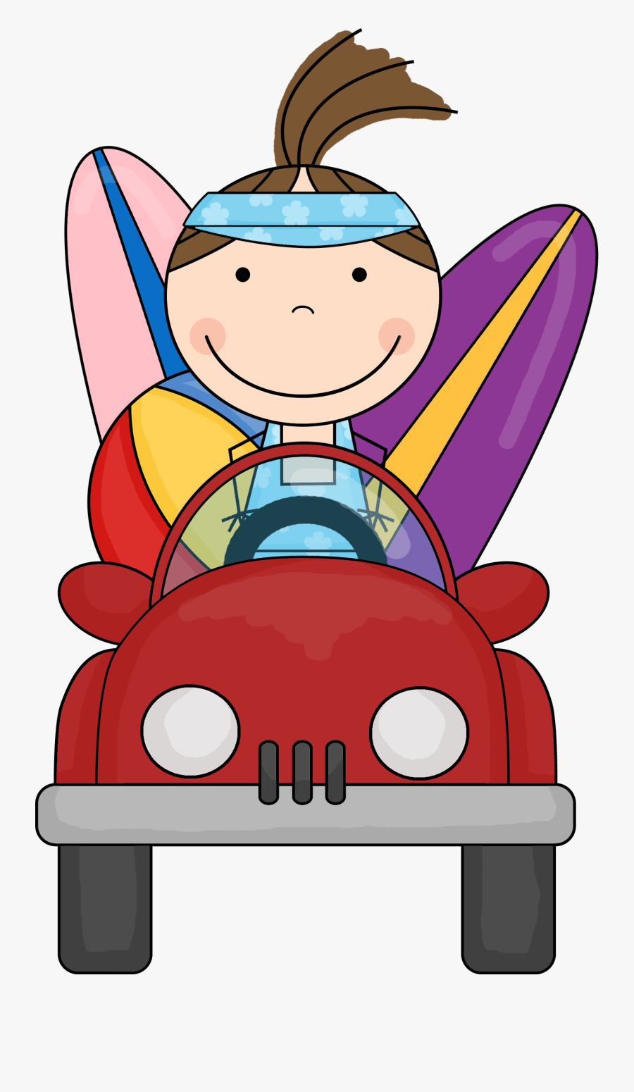 Cartoon Stick Figure Kids, Transparent Clipart