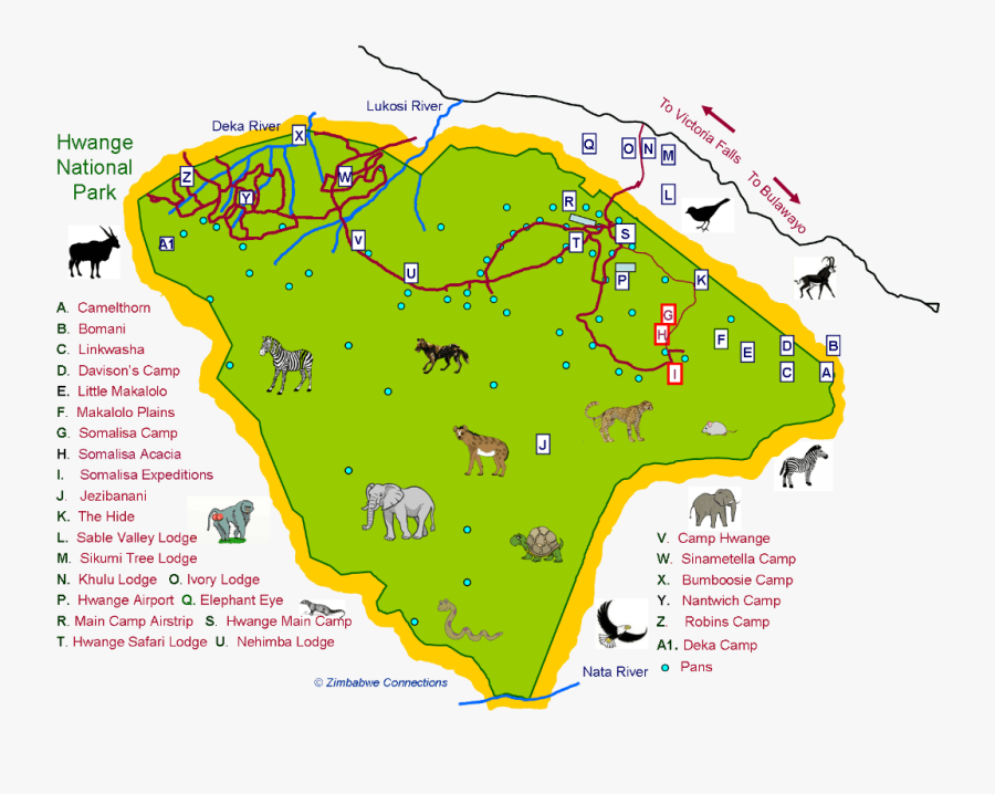 Hwange National Park Clipart, Transparent Clipart