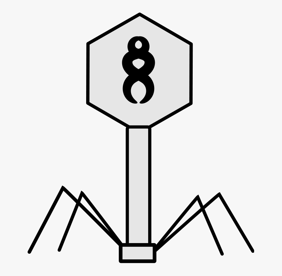 Virus Clip Art - Virus Black And White , Free Transparent Clipart