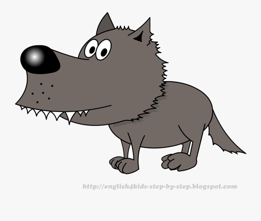 Wolf Cartoon Pictures Free Clipart Images Transparent - Cartoon Wolf Clip Art, Transparent Clipart
