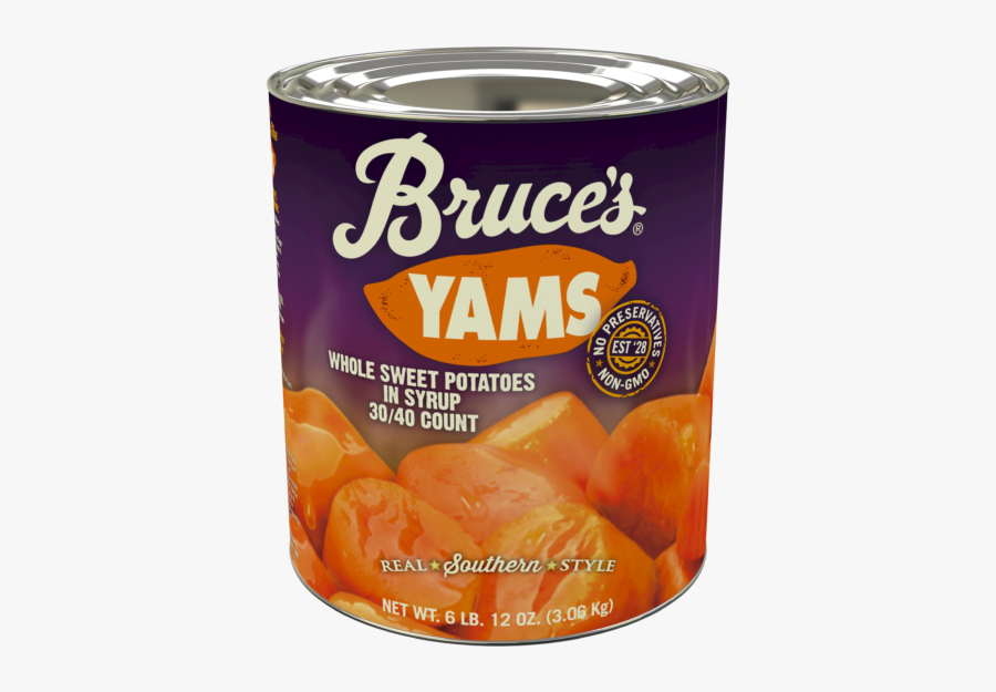 Orange,chakalaka - Bruce's Canned Yams, Transparent Clipart