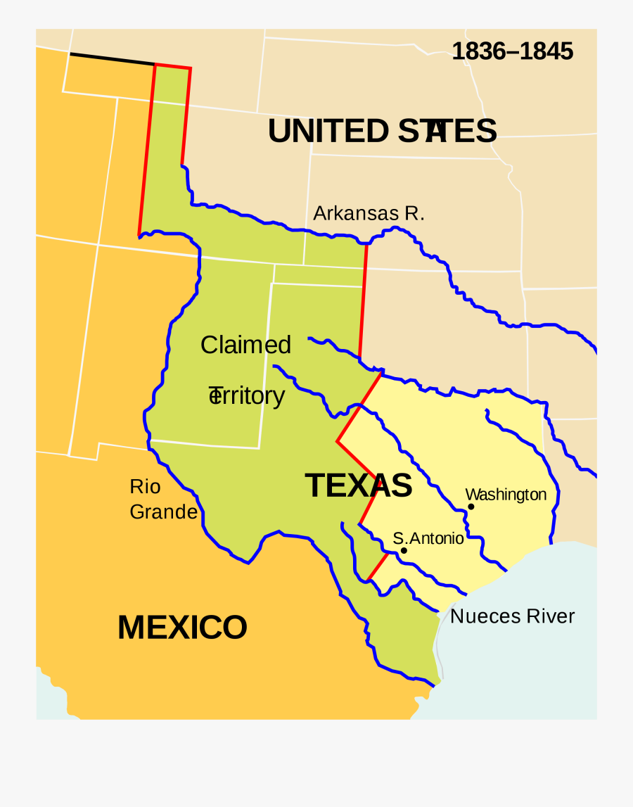 Texas Map Clipart, Transparent Clipart