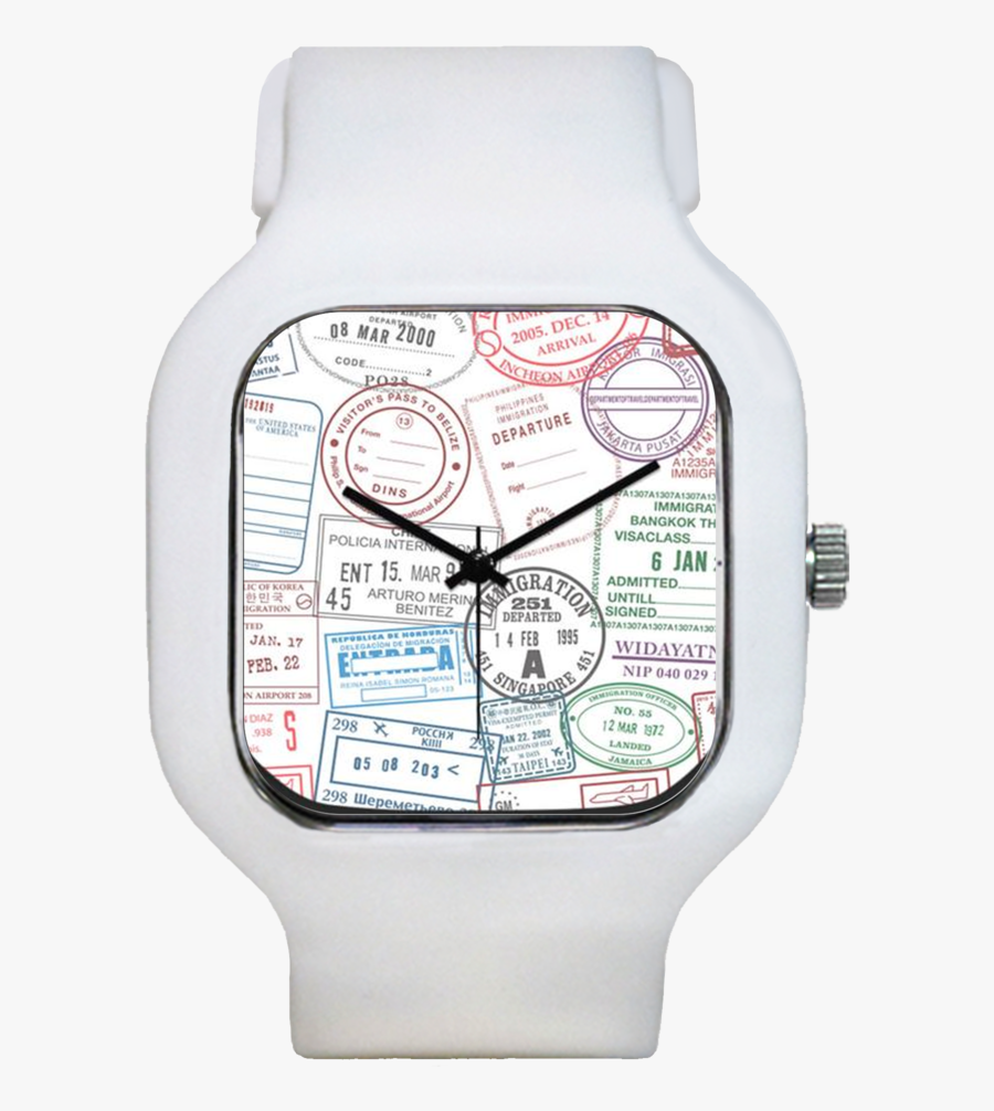 Passport Stamps - Stamps From Around The World, Transparent Clipart