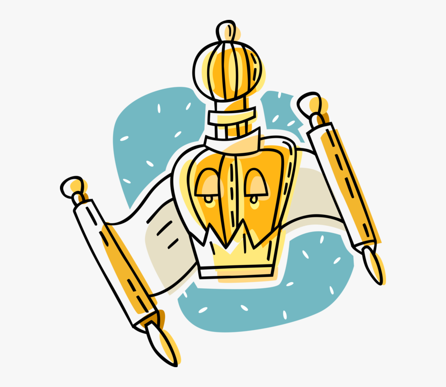 Torah Clipart Hebrew - Pentateuch Illustration, Transparent Clipart