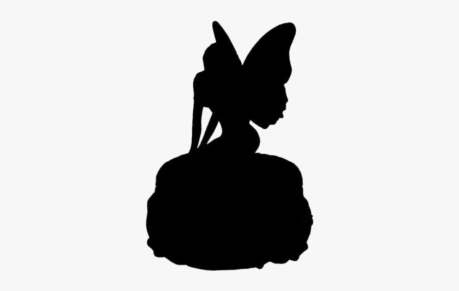 Fairy Kneeling Png Transparent Images - Silhouette, Transparent Clipart
