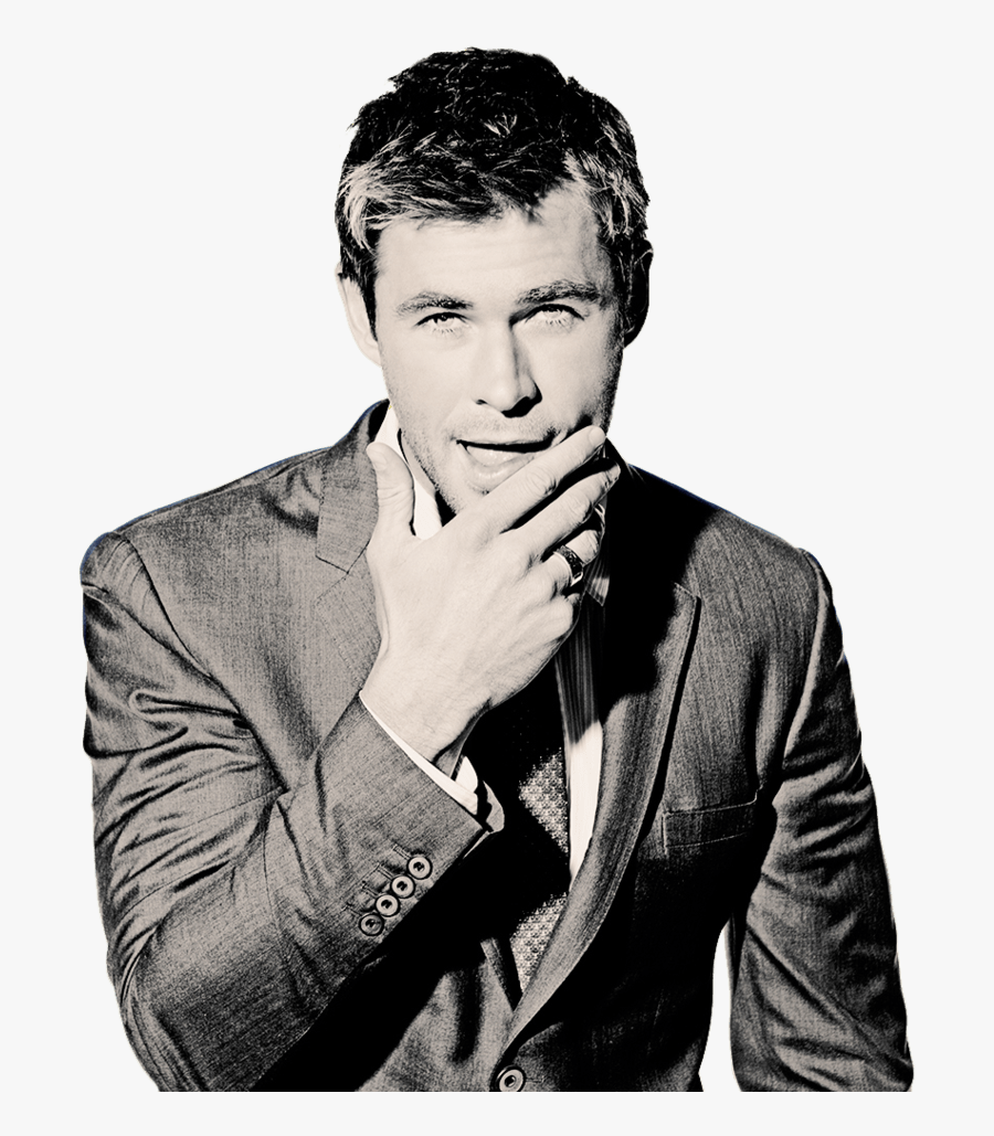 Chris Hemsworth Thinking - Chris Hemsworth Transparent, Transparent Clipart