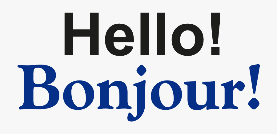 Hello Health Community Resources - Hello Bonjour, Transparent Clipart