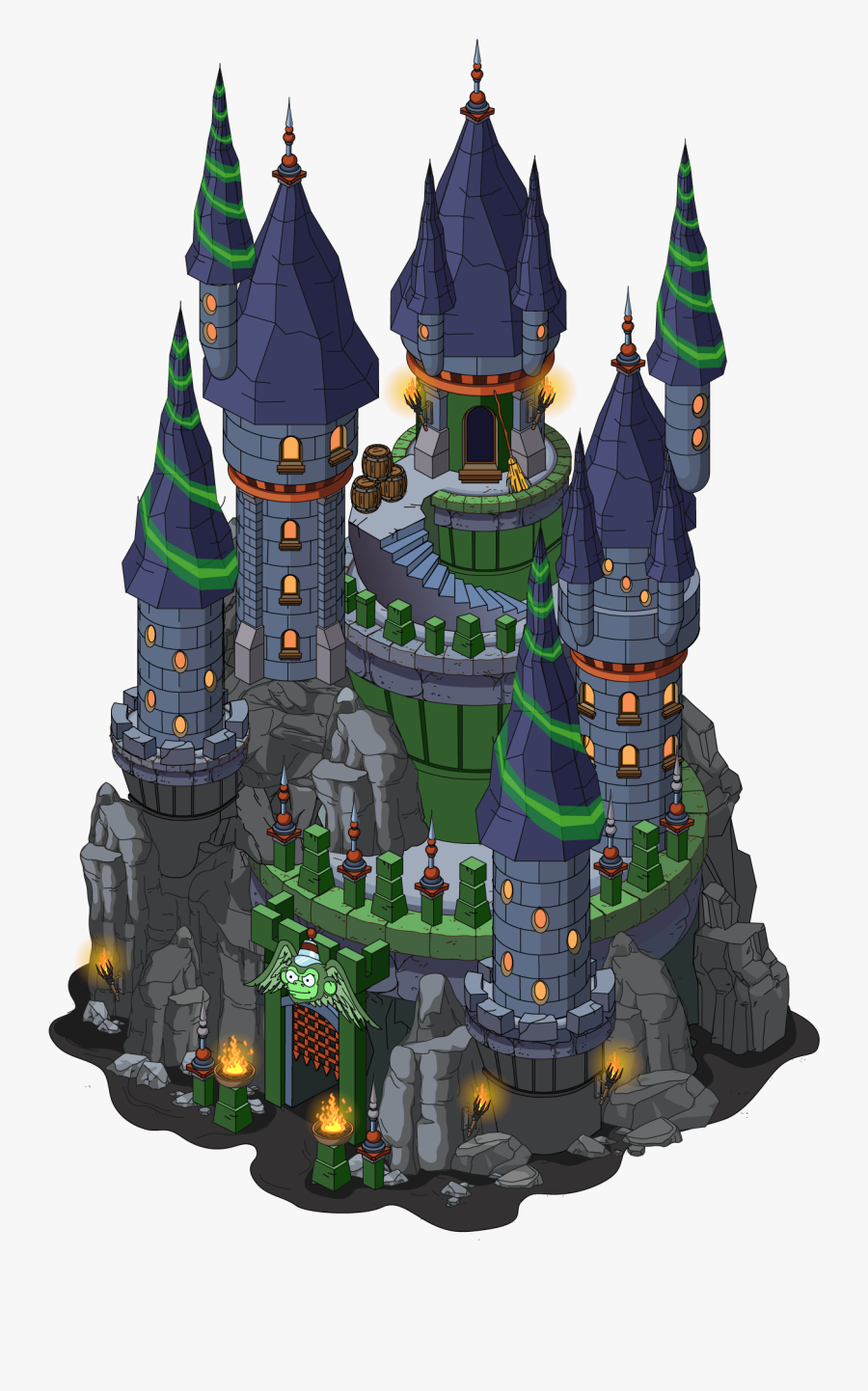 Wicked Witch"s Castle - Castle, Transparent Clipart