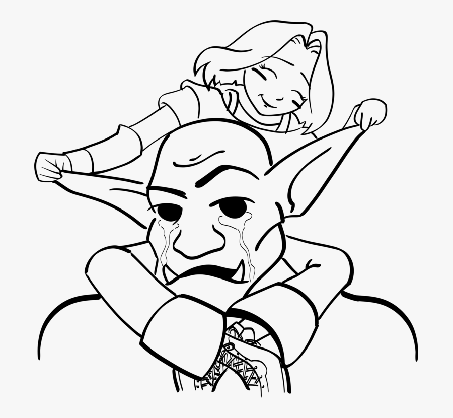 Emotion,art,monochrome Photography - Line Art, Transparent Clipart