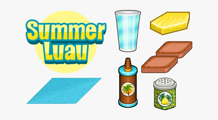 Summer Clipart Luau - Summer Luau, Transparent Clipart
