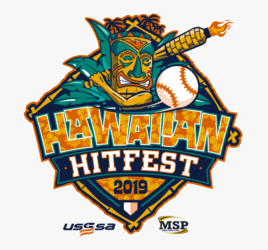 Hawaiian Hitfest Logo, Transparent Clipart