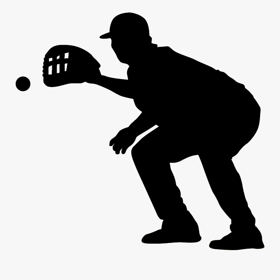 Baseball First Baseman Catcher Sport Batter - Baseball Fielder Png, Transparent Clipart