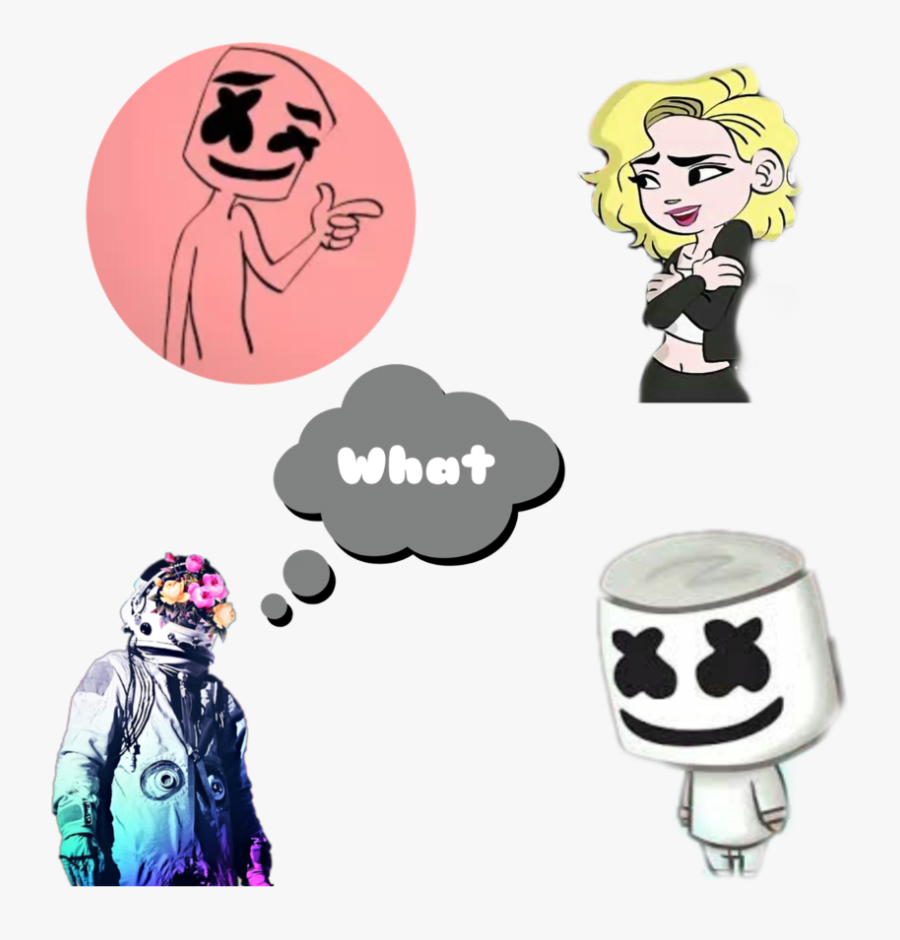 Dj Marshmellow Cute And Funny Tote Bag , Png Download - Cartoon, Transparent Clipart