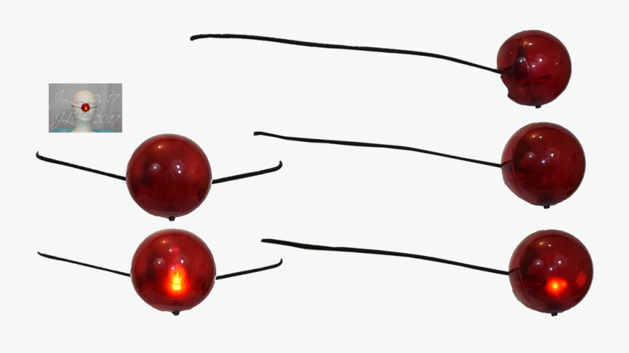 Rudolph Nose Png - Illustration, Transparent Clipart