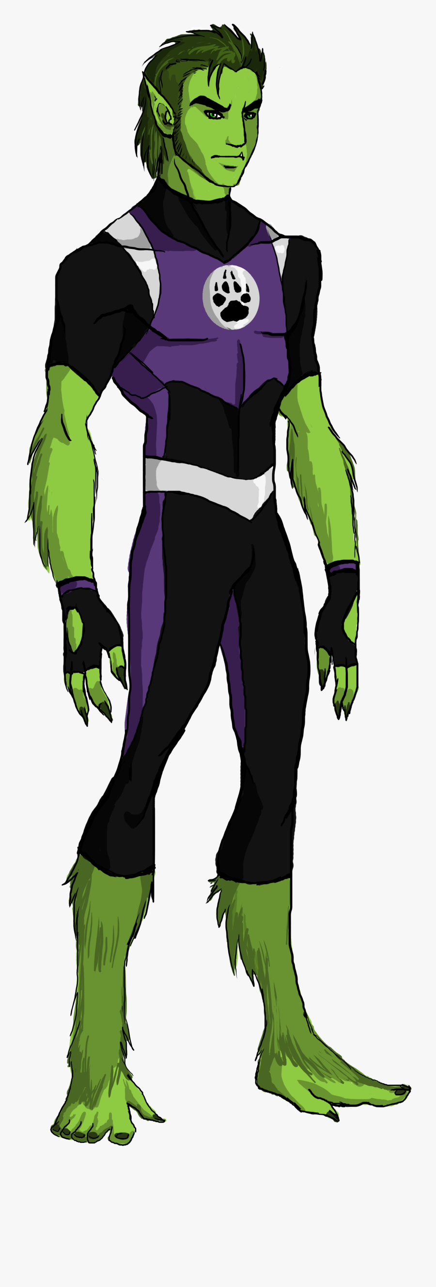 Superhero Boy Png - Beast Boy Injustice Png, Transparent Clipart
