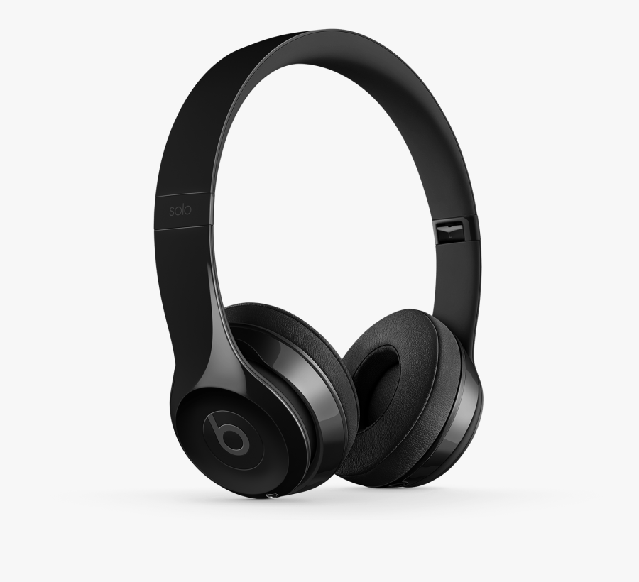 Transparent Headphones Clipart - Beats Solo Wireless Gloss Black, Transparent Clipart