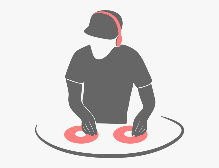 Vector Dj Logo Png, Transparent Clipart