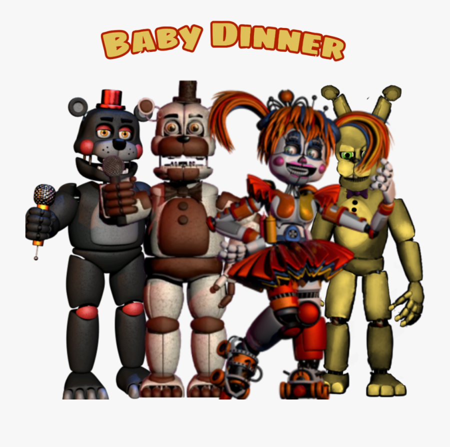 Hi Guys Its Salty I Make Baby Dinner All Animatronic - Cartoon, Transparent Clipart