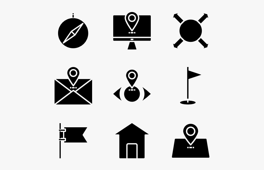 Vector Viewer Pointing Finger - Envelope Icon, Transparent Clipart