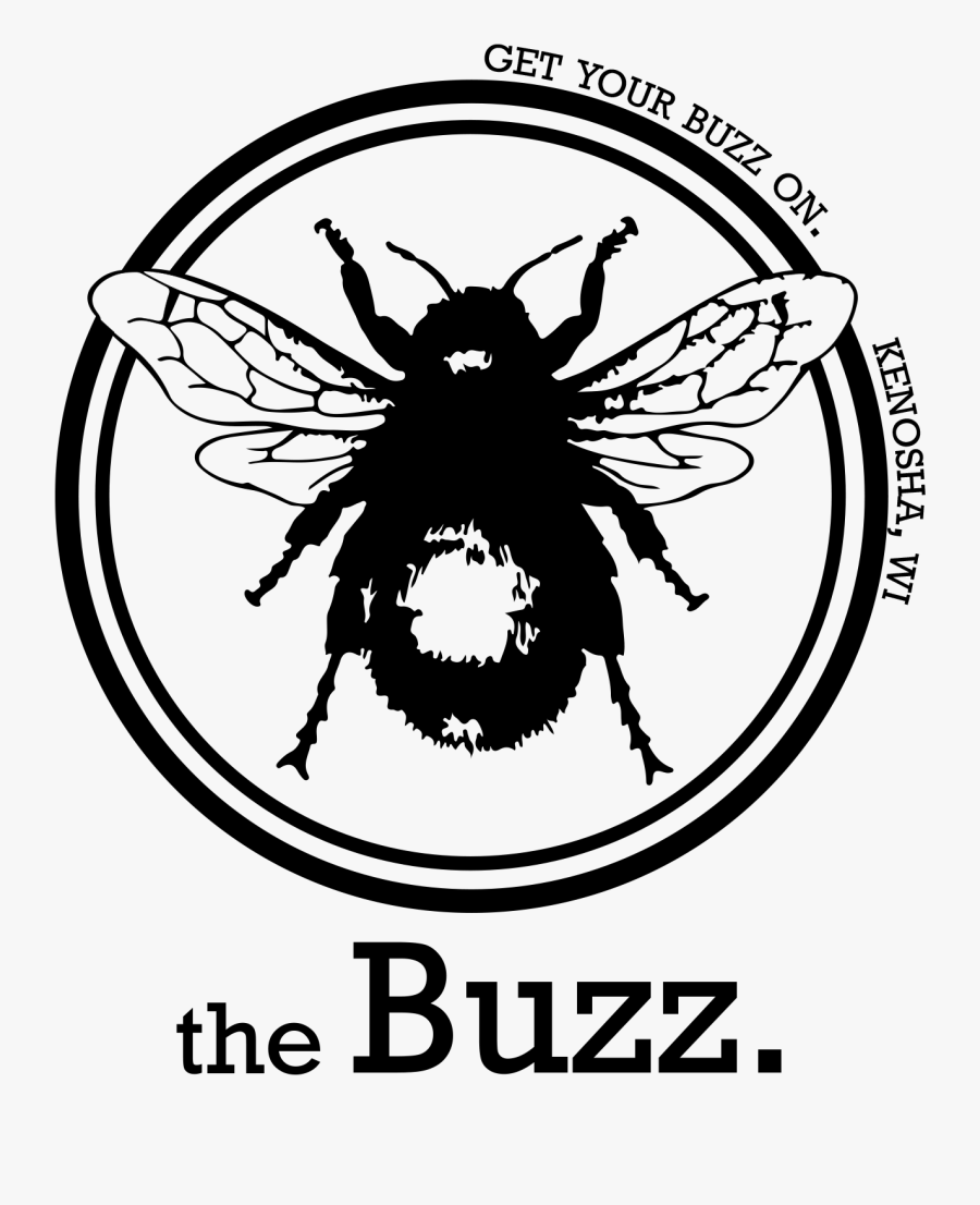 Clip Art Island Hoppin Brewery - Bumble Bee Diagram Drawing, Transparent Clipart