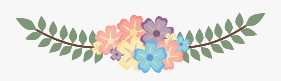 Woodland Frame - Woodland Flowers Clipart Free, Transparent Clipart