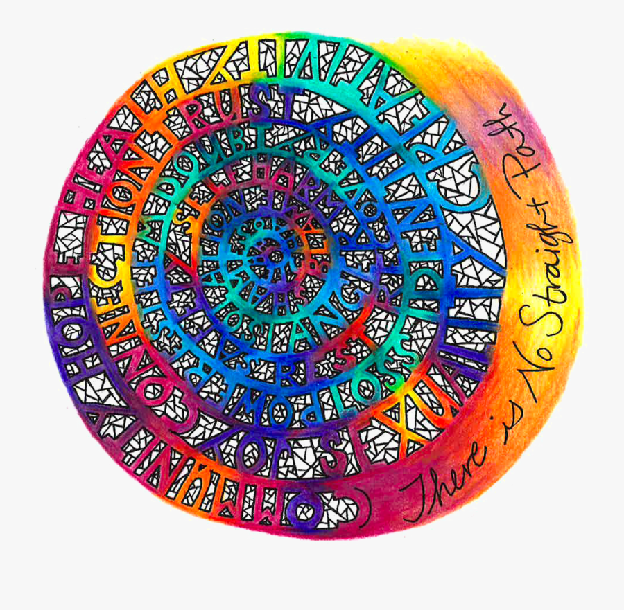 Straight Clipart Straight Pathway - Circle, Transparent Clipart