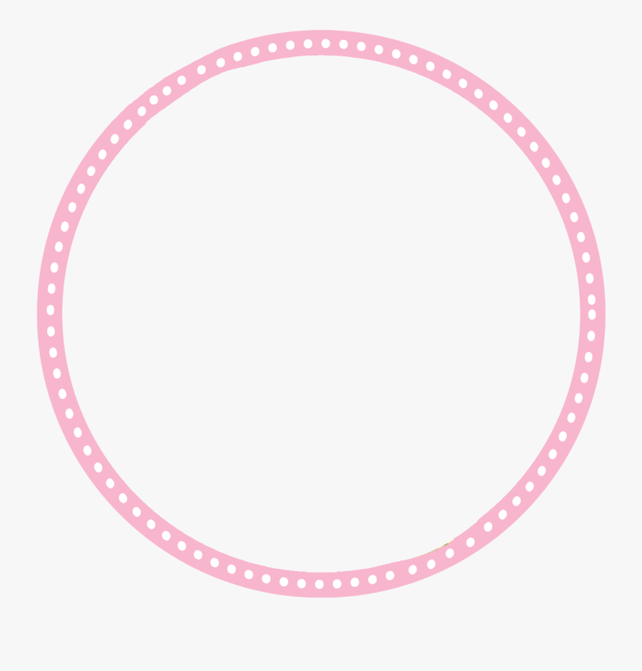 Circle Border Png - Circle Border Pink Png, Transparent Clipart