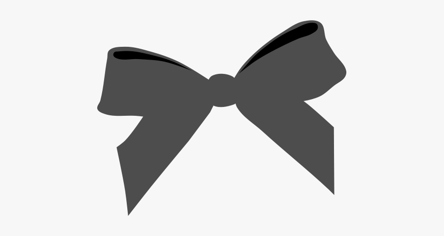 Thumb Image - Ribbon Bow Png Black, Transparent Clipart