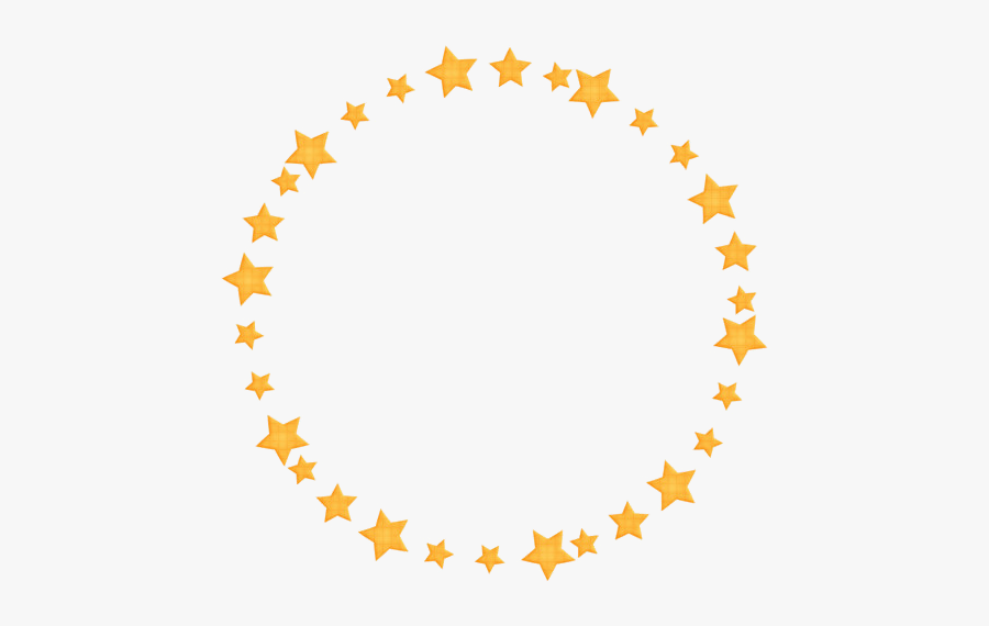 Golden Round Frame Png, Transparent Clipart