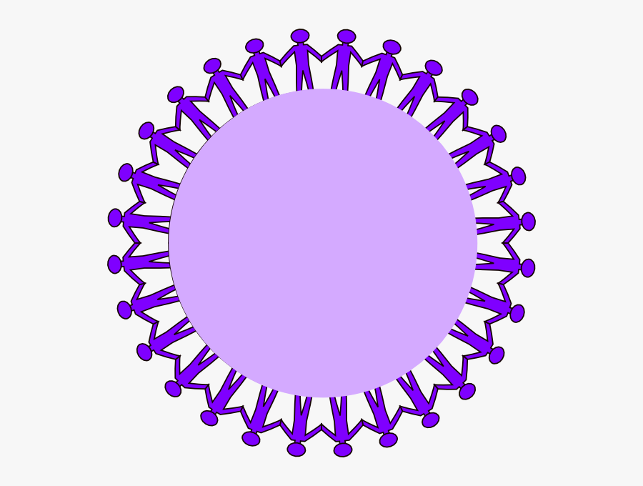 People Holding Hands In Circle Clipart, Transparent Clipart