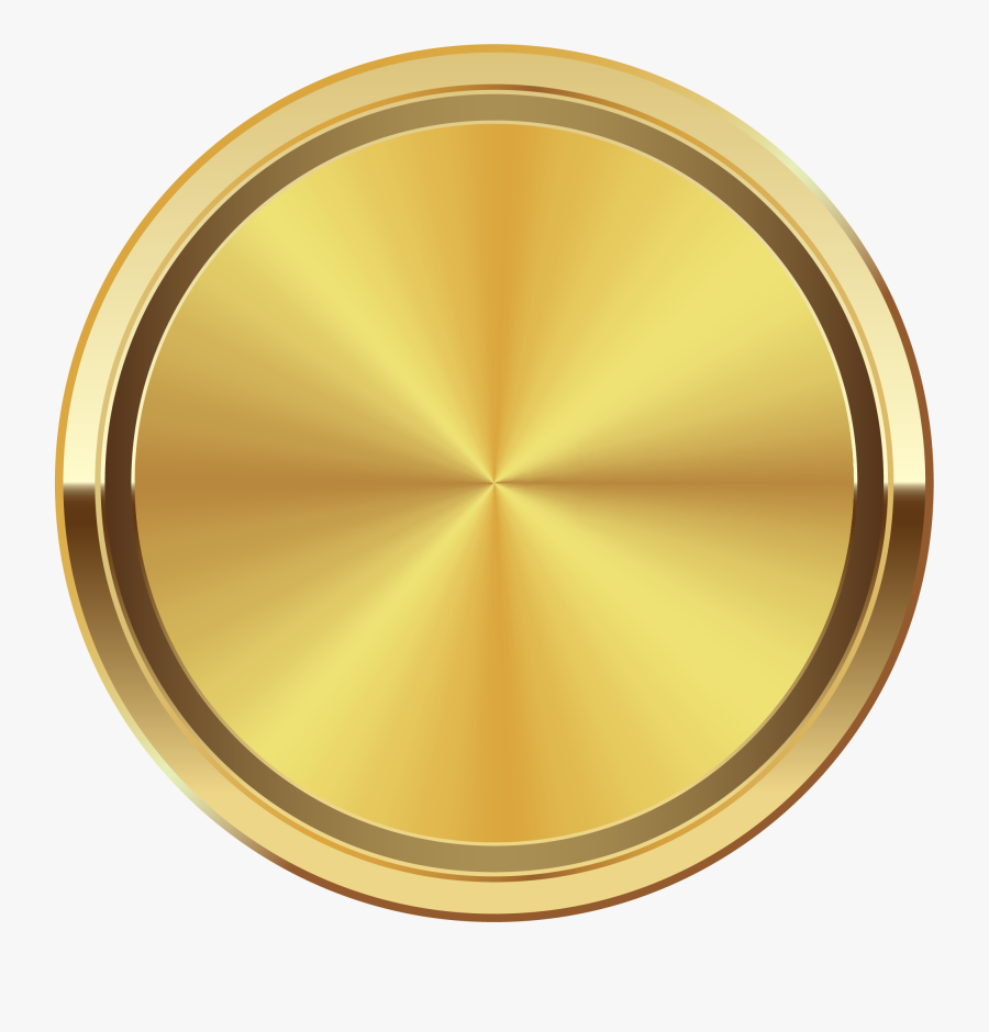 Clip Art Gold Circle Png - Gold Circle Png, Transparent Clipart