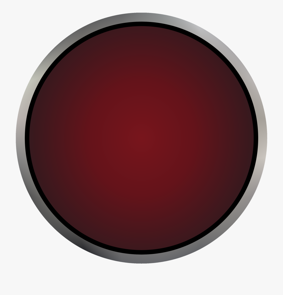 Circle,red,pushbutton - Radiation Png, Transparent Clipart