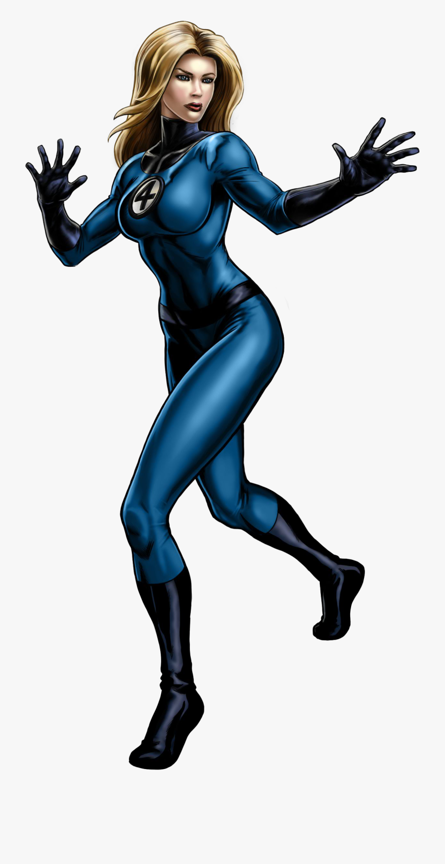 Invisible Woman - Mujer Invisible 4 Fantasticos, Transparent Clipart