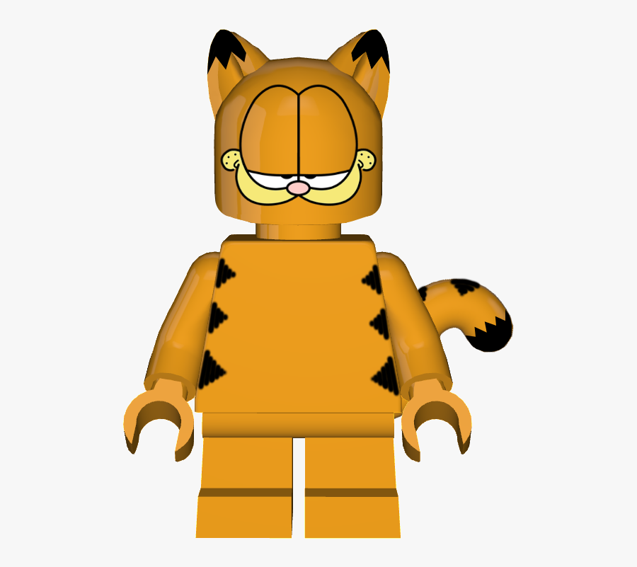 Legos Clipart Invisible - Fgarfield Face Png, Transparent Clipart
