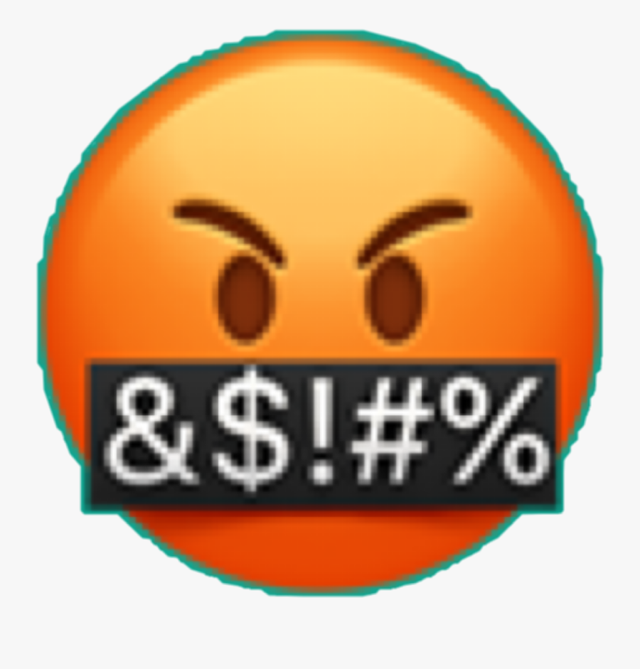 Transparent Angry Emoji Clipart - Anger Emoji, Transparent Clipart