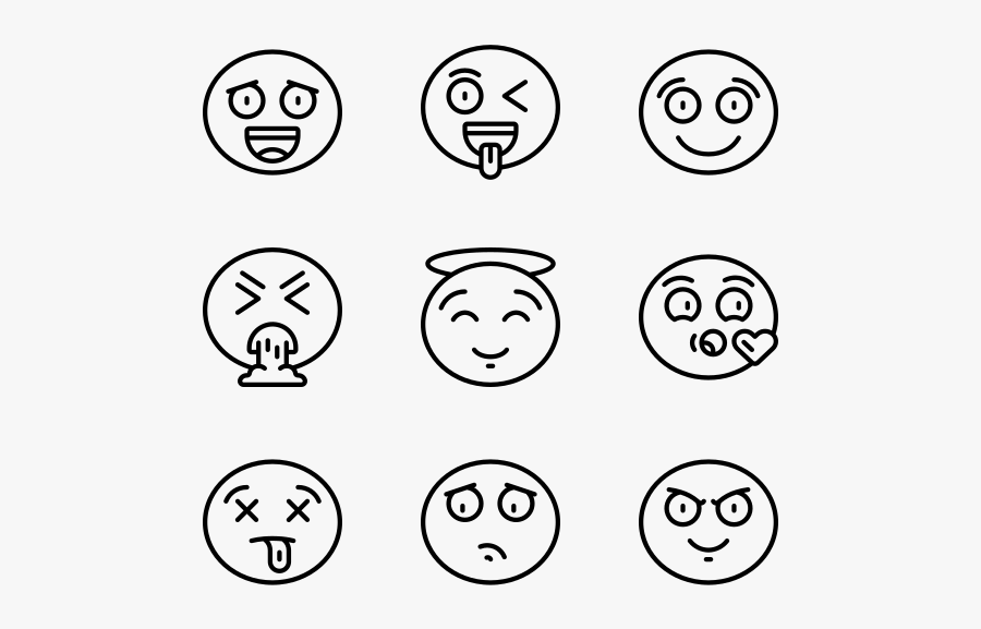 Emoji - Security Line Icon Png, Transparent Clipart