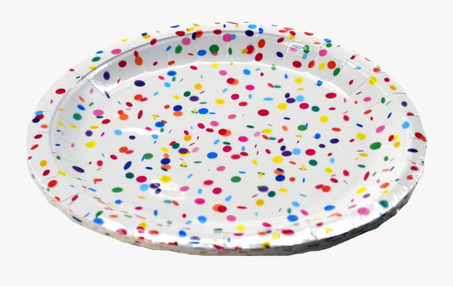 Party Paper Plate - Paper Plate Clipart, Transparent Clipart