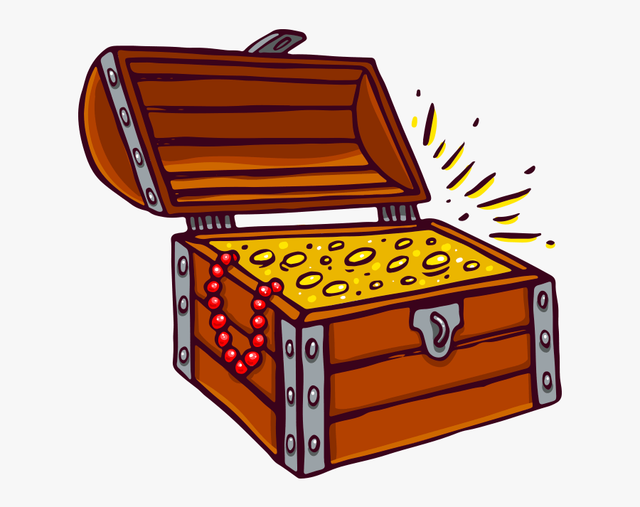 #treasure #pirate #treasurechest #chest #pirates #cartoon, Transparent Clipart