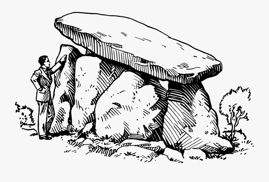 Art,monochrome Photography,carnivoran - Dolmen Png, Transparent Clipart