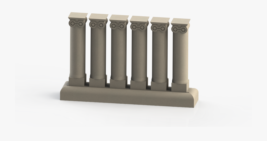 Transparent Roman Pillars Png - Column, Transparent Clipart